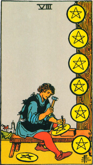 Eight of Pentacles