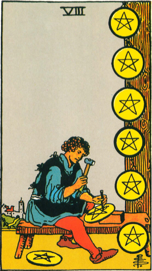 Eight of Pentacles
