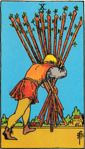 Ten of Wands