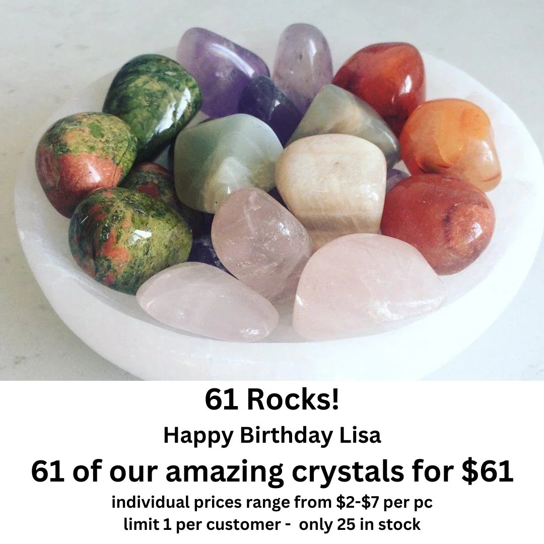61 rocks for $61